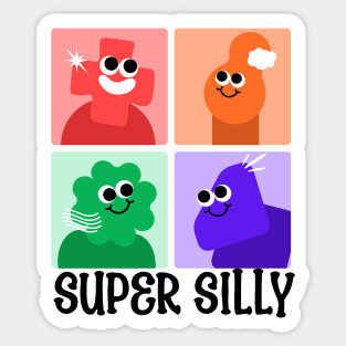 Supper Silly Sticker